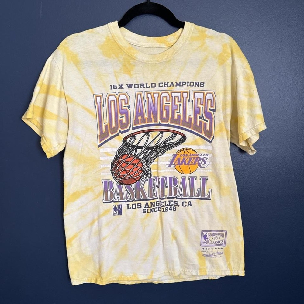Vintage 1996‎ Lakers tye dye Championship tshirt